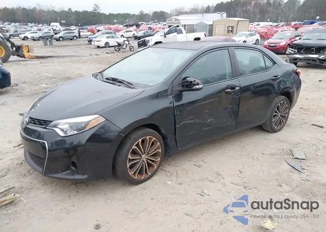 2014 Toyota Corolla S Plus from USA, damaged, VIN 5YFBURHE0EP121836